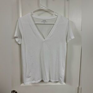 Vince Classic White V-Neck Tee